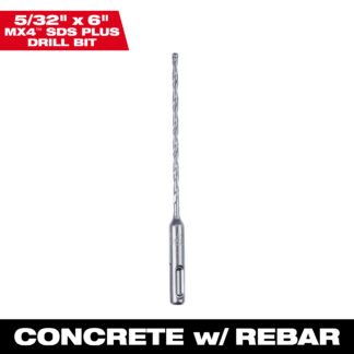 SDS Plus 4CT MX4™ 5/32" X 4" X 6"