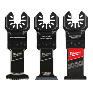 3 PC Universal Fit Oscillating Multi-Tool Blade Set