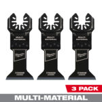 1-3/4” Bi-Metal Multi-Material Universal Fit Oscillating Multi-Tool Blade (3 PK)