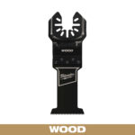 1-3/8” High Carbon Steel Wood Universal Fit Oscillating Multi-Tool Blade (1 PK)