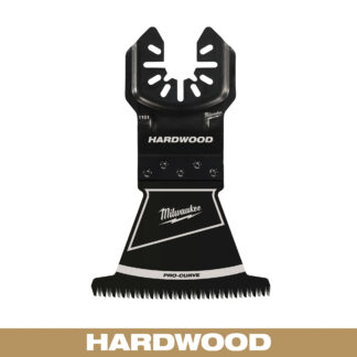 2-1/2” High Carbon Steel Precision Tooth Hardwood Universal Fit Oscillating Multi-Tool Blade (1 PK)