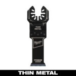 1-1/8” Bi-Metal Thin Metal Universal Fit Oscillating Multi-Tool Blade (1 PK)