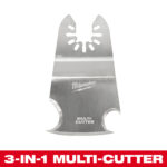 3-in-1 Multi-Cutter Scraper Universal Fit Oscillating Multi-Tool Blade (1 PK)