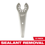 Tapered Sealant Universal Fit Oscillating Multi-Tool Blade (5 PK)