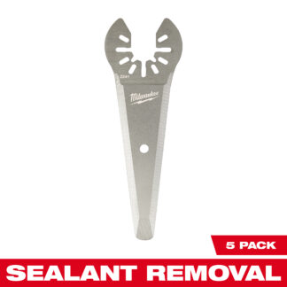 Tapered Sealant Universal Fit Oscillating Multi-Tool Blade (5 PK)