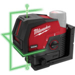 M12™ Green Cross Line and Plumb Points Laser