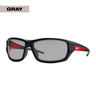 Performance Safety Glasses - Gray Fog-Free Lenses