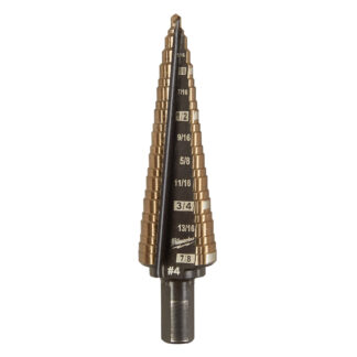 Cobalt Step Drill Bit #4 (3/16-7/8")
