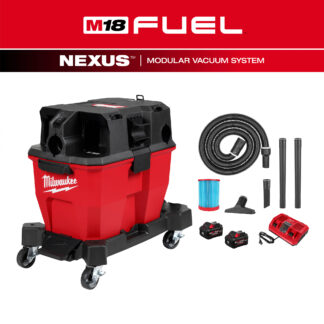 M18 FUEL™ NEXUS™ 9 Gallon Dual-Battery Wet/Dry Vacuum Kit