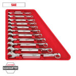 11pc SAE Combination Wrench Set