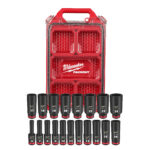19PC SHOCKWAVE™ Impact Duty Socket 3/8” Drive MM Set with PACKOUT™