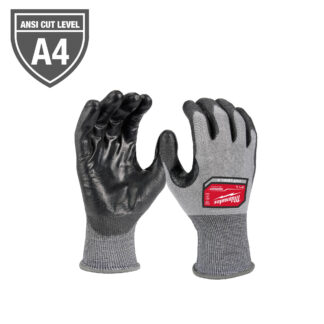 Cut Level 4 High Dexterity Polyurethane Dipped Gloves - S