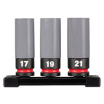 SHOCKWAVE™ Impact Duty 1/2 Drive Metric 3PC Lug Nut Wheel Socket Set
