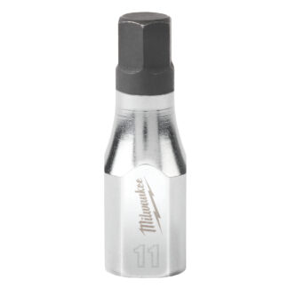 3/8" Drive 11mm Hex Bit Socket