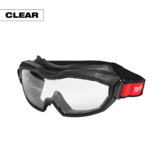 Vented Goggles - Clear Dual Coat Lens