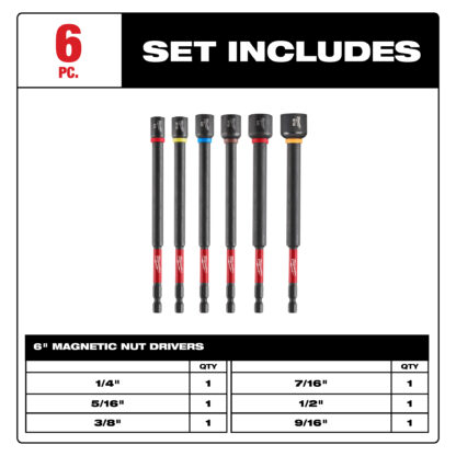 Milwaukee 49-66-4567 SHOCKWAVE Impact Duty™ 6