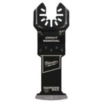 DIAMOND MAX™ Diamond Grit Plunge Grout Removal Universal Fit Oscillating Multi-Tool Blade (1 PK)