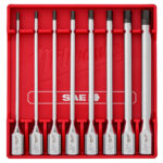 8pc 3/8” Drive Long Hex Bit Socket Set - SAE