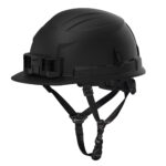 BOLT™ 4PT Black Front Brim Non-Vented Safety Helmet - Type 2, Class E