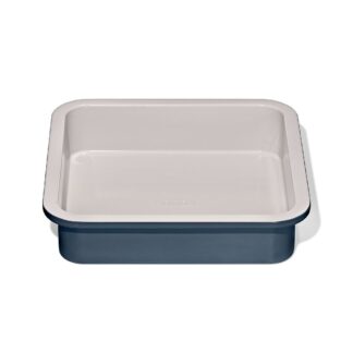 OXO 11414000G 9" Non-Stick Pro Ceramic Coated Metal Bakeware Square Cake Pan - Storm Blue