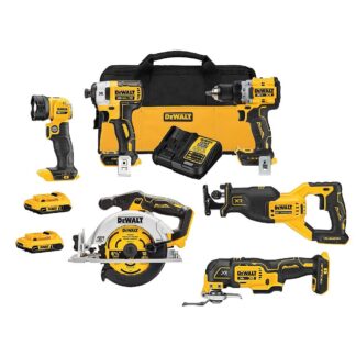 Dewalt DCK648D2 20V MAX* XR Brushless 6-Tool Combo Kit