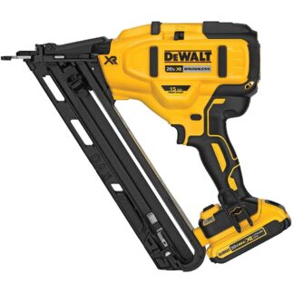 Dewalt DCN650D1 20V MAX* XR® 15ga Cordless Angle Finish Nailer Kit