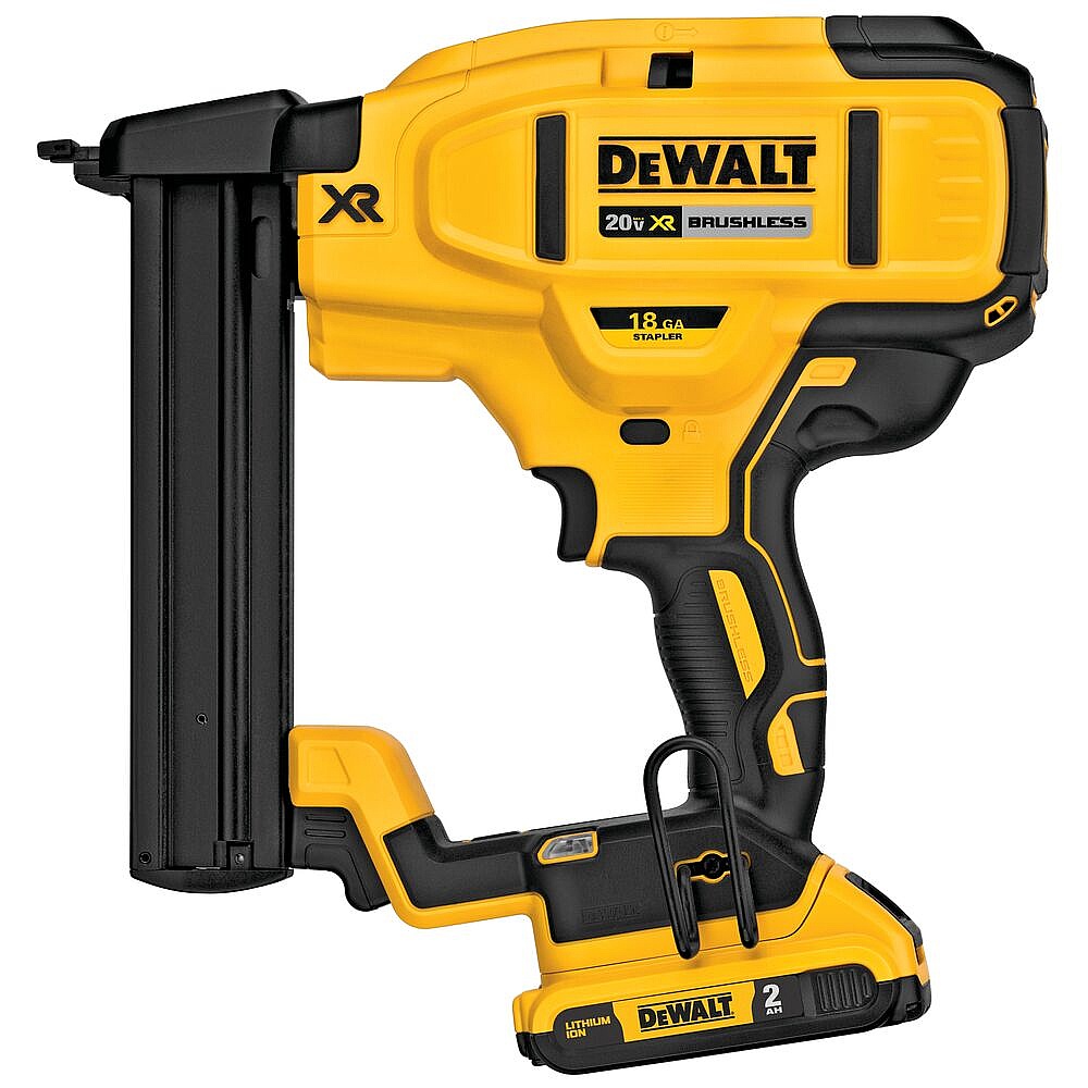 Dewalt DCN681D1 20V MAX* XR® 18ga Cordless Narrow Crown Stapler Kit