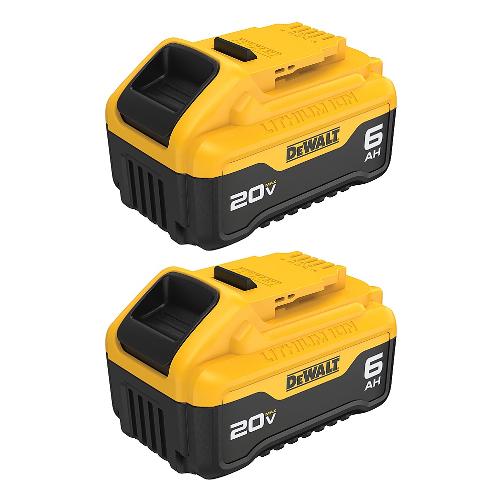 Dewalt DCB206-2 20V MAX* 6Ah Battery (2 Pk)
