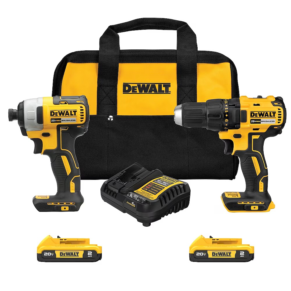 Dewalt DCK277D2 DEWALT 20V MAX Brushless 2 Tool Combo Kit