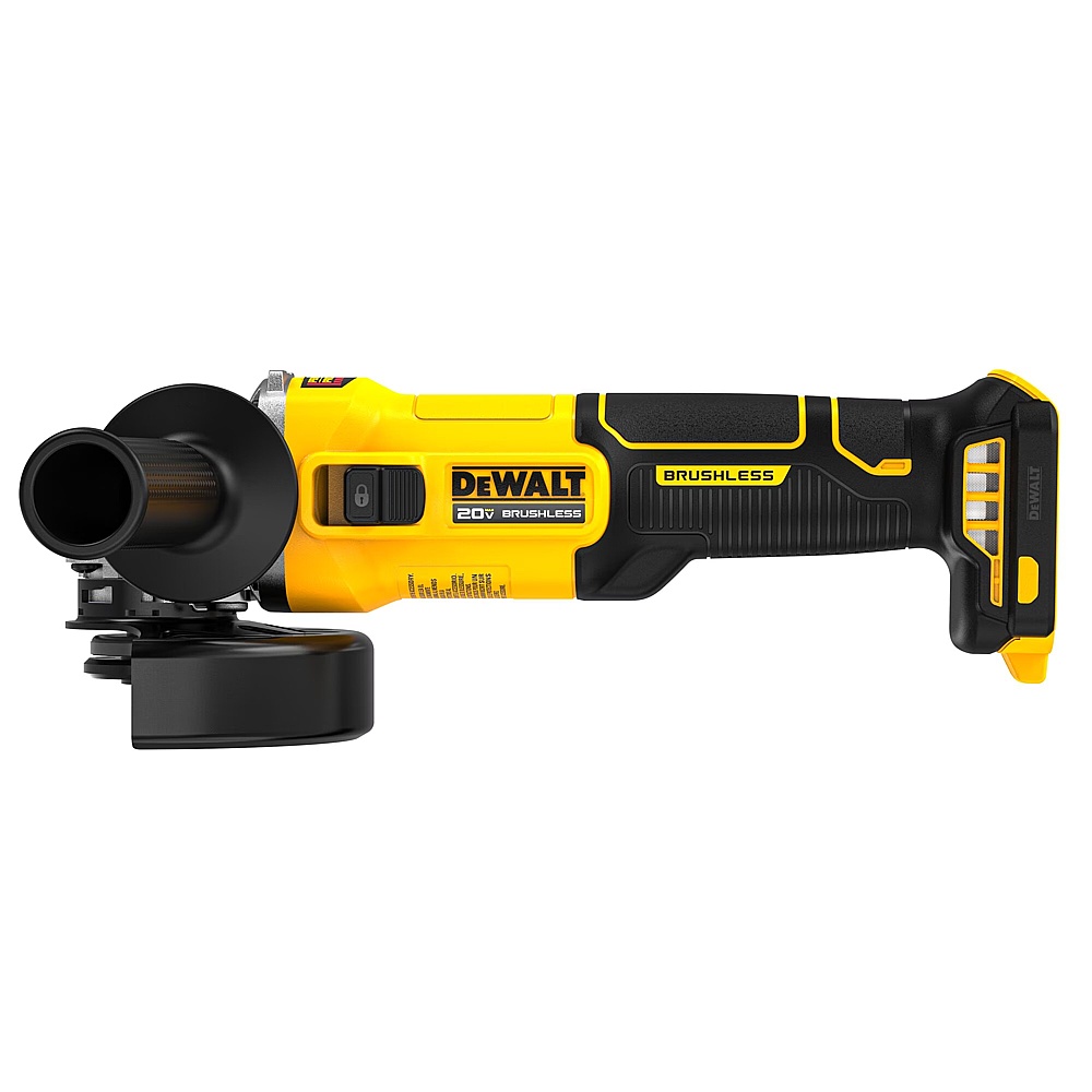 Dewalt DCG407B 20V MAX* Brushless Cordless 4 1/2 in. Slide-Switch Grinder (Tool Only)