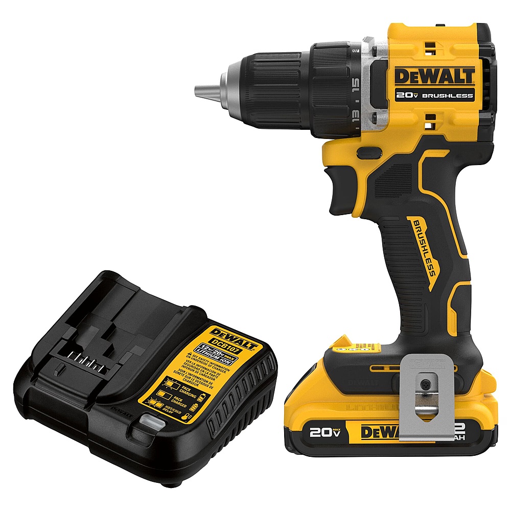 Dewalt DCD794D1 ATOMIC COMPACT SERIES™ 20V MAX* Brushless Cordless 1/2 in. Drill/Driver
