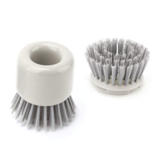 Danesco 245001WH Palm Scrub Brush Set - White