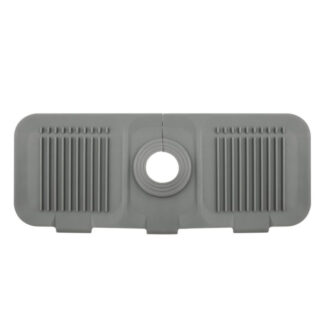 Danesco 245005GY Silicone Faucet Splash Guard - Grey