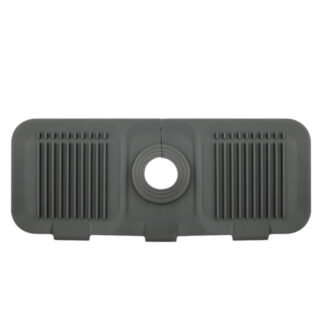 Danesco 245005CH Silicone Faucet Splash Guard - Charcoal