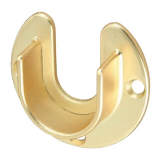 Richelieu 2215602160 1-5/16" Closet Rod Open Support - Matte Brass