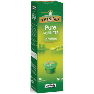 Bellucci 734 Caffitaly Capsules, 10 Pack - Twinings Pure Green Tea