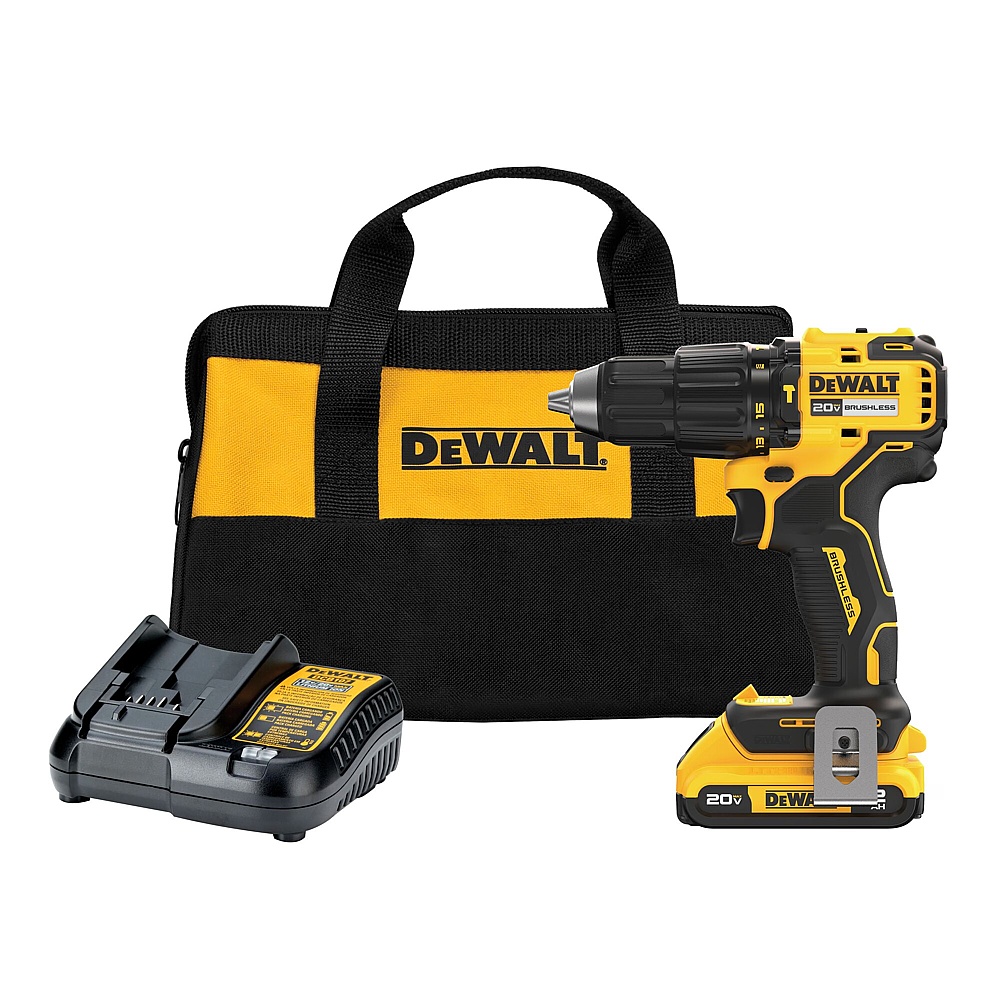 Dewalt DCD798D1 20V MAX* Brushless Cordless 1/2 in. Hammer Drill Kit
