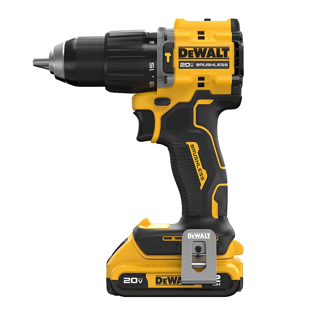 Dewalt DCD799D1 ATOMIC COMPACT SERIES™ 20V MAX* Brushless Cordless 1/2 in. Hammer Drill Kit