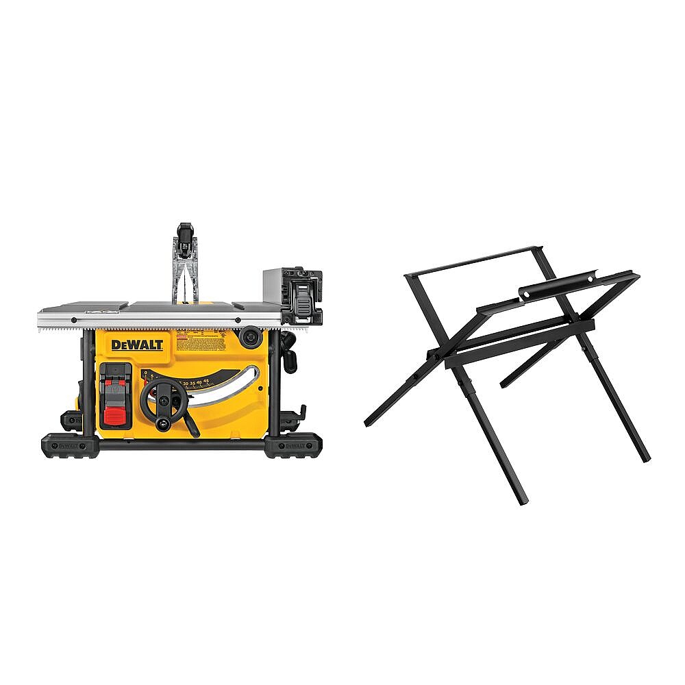 Dewalt DWE7485WS 8-1/4 in Compact Jobsite Table Saw with Stand