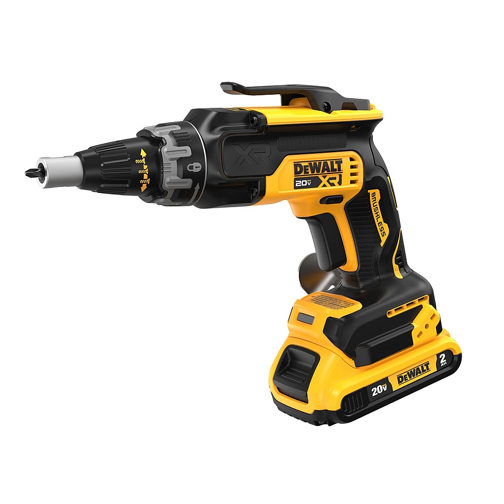 Dewalt DCF630D2 20V MAX* XR® Brushless Drywall Screwgun Kit (2.0Ah)