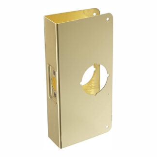 Don-Jo CW-4-PB Door Wrap-Around - Polished Brass