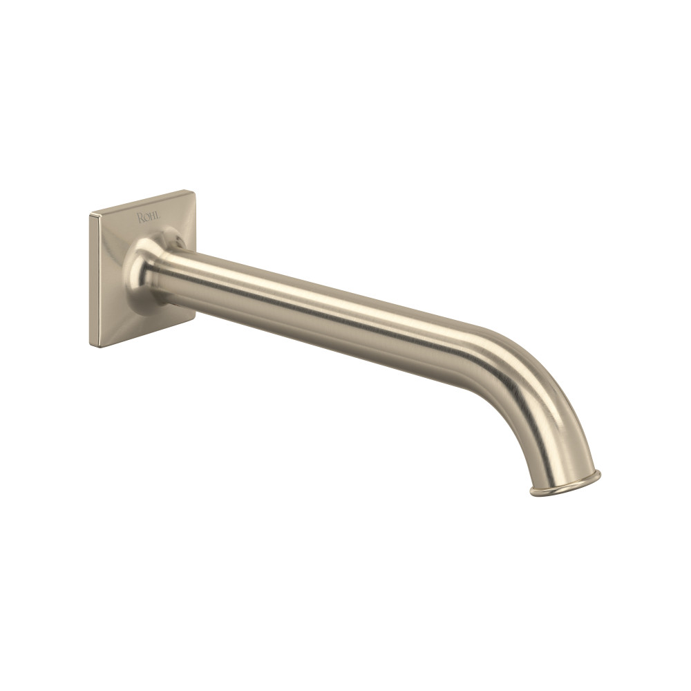Rohl AP16W1STN Apothecary™ Wall Mount Tub Spout - Satin Nickel