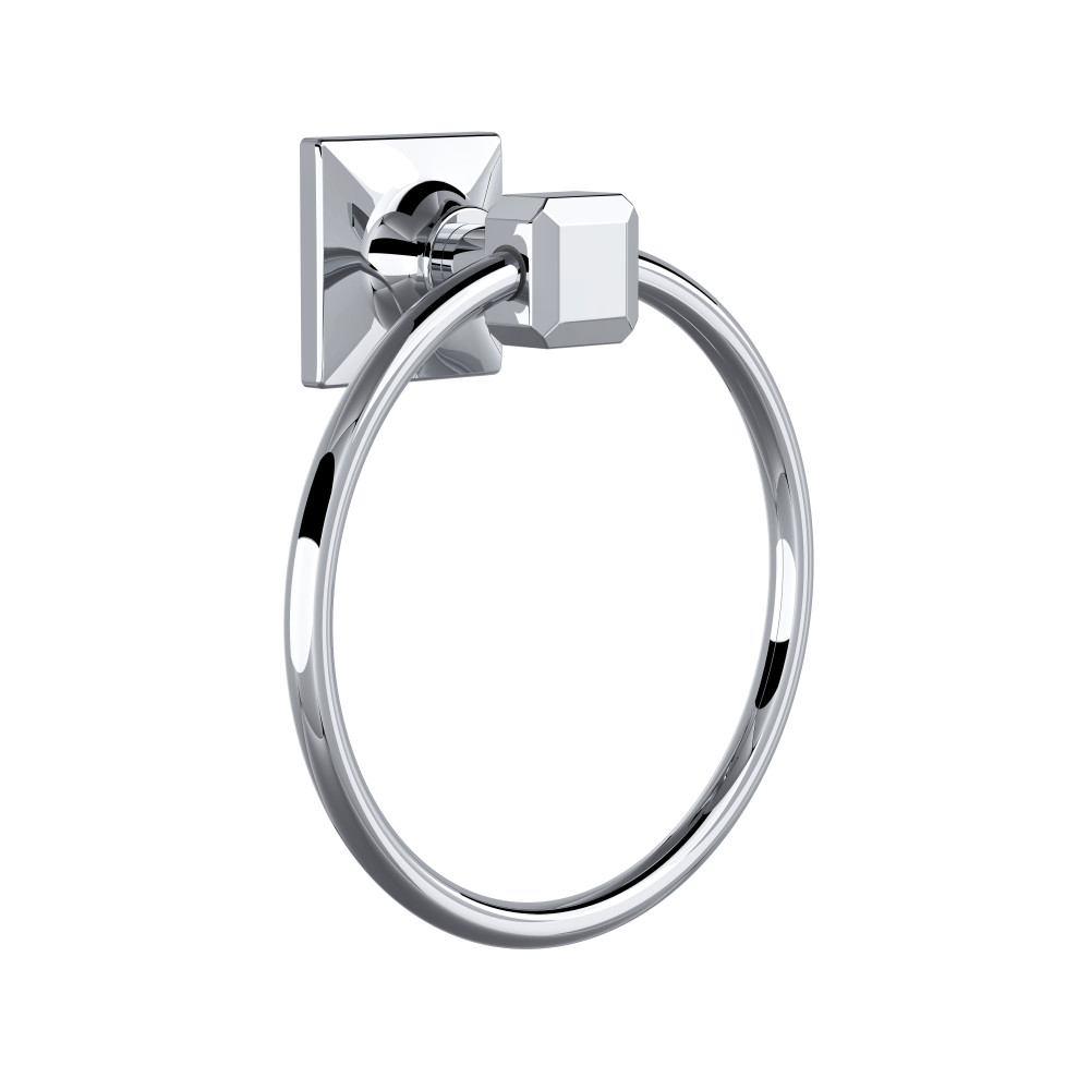 Rohl AP25WTRAPC Apothecary™ Towel Ring - Polished Chrome