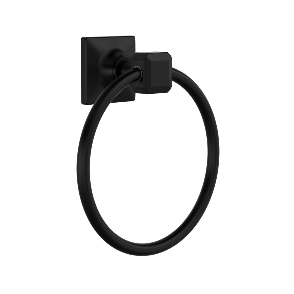 Rohl AP25WTRMB Apothecary™ Towel Ring - Matte Black
