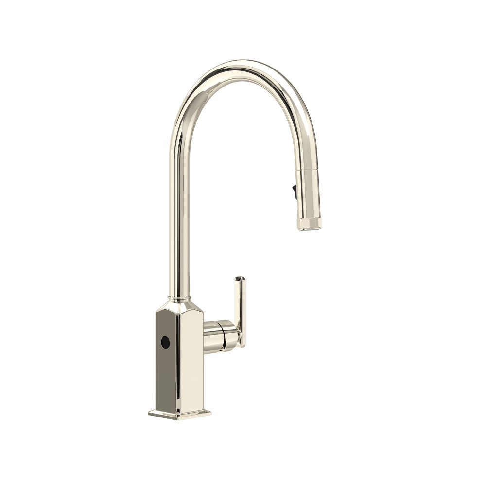 Rohl AP53D1LMPN Apothecary™ Pull-Down Touchless Kitchen Faucet - Polished Nickel