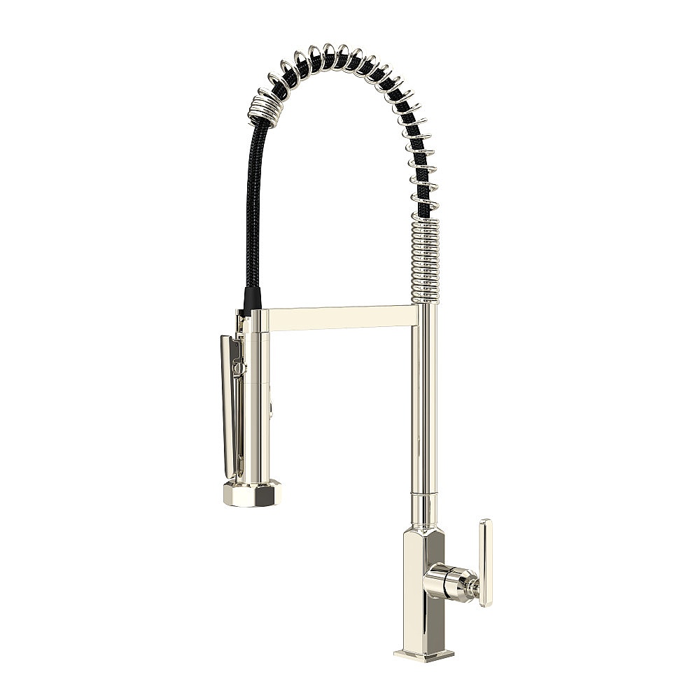 Rohl AP59D1LMPN Apothecary™ Pre-Rinse Infinite Control Pull-Down Faucet - Polished Nickel