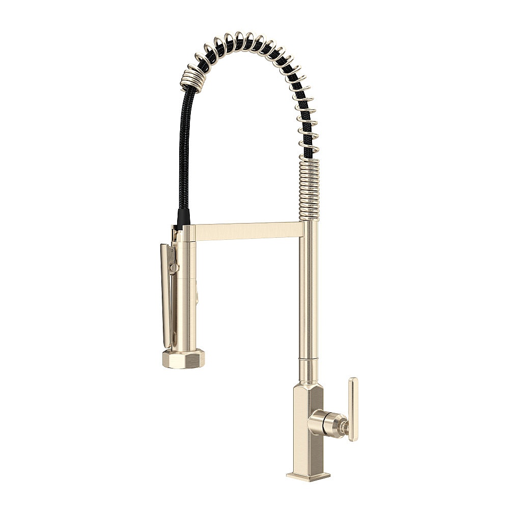 Rohl AP59D1LMSTN Apothecary™ Pre-Rinse Infinite Control Pull-Down Faucet - Satin Nickel