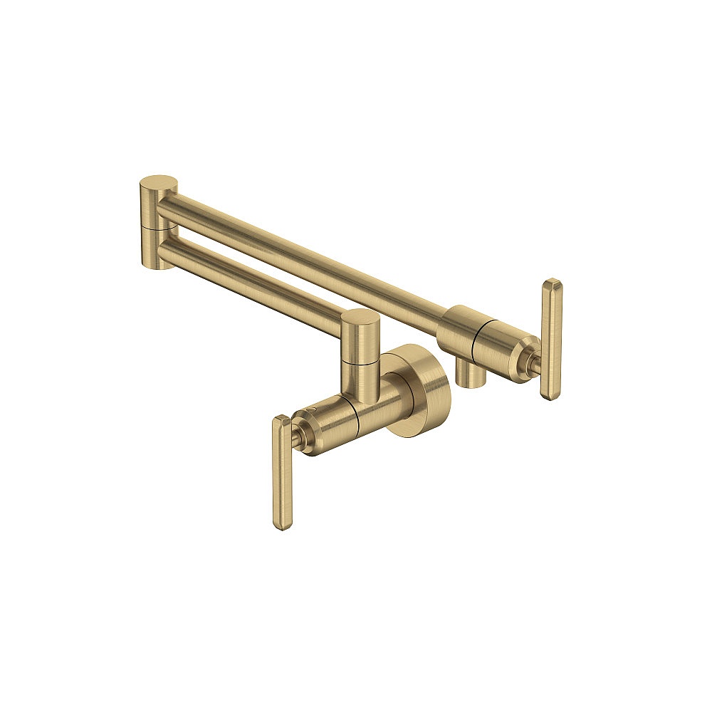 Rohl AP62W1LMAG Apothecary™ Pot Filler - Antique Gold