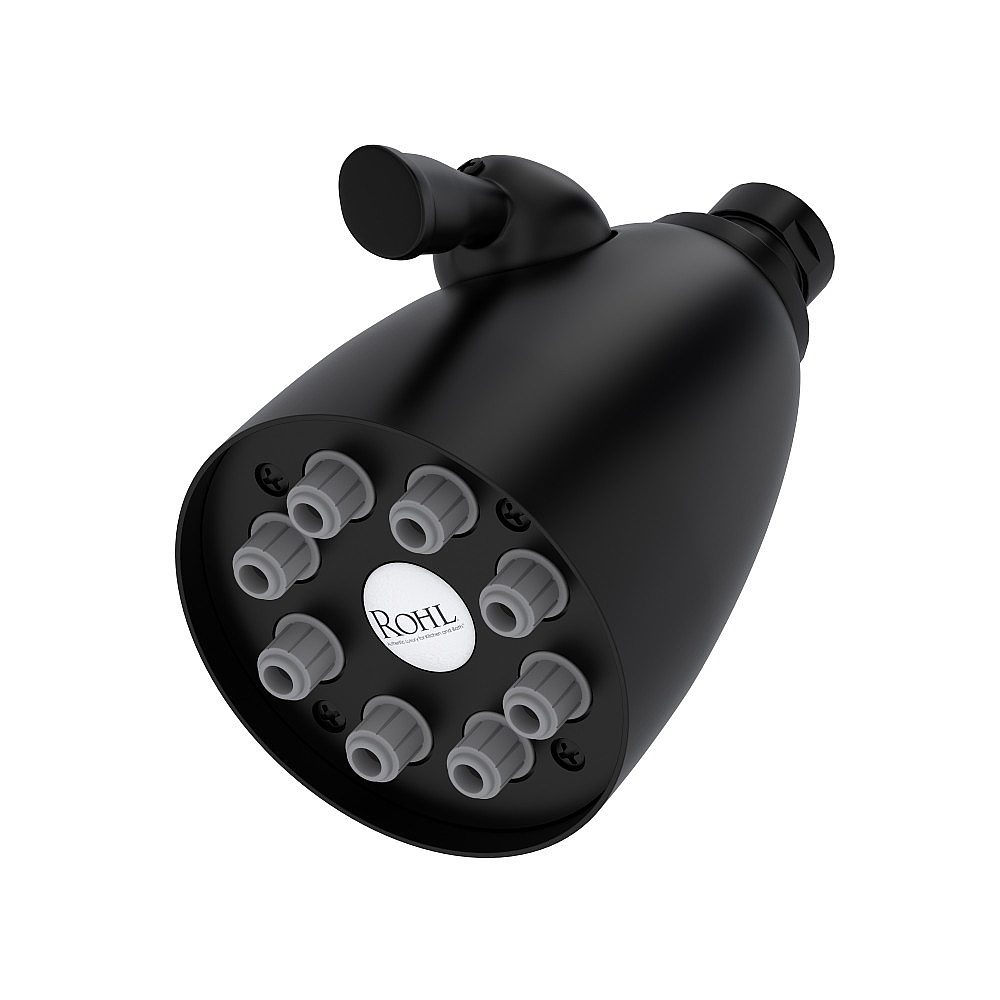 Rohl BI00059MB 4" Multi-Function Showerhead - Matte Black