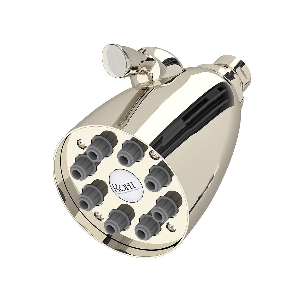Rohl BI00059PN 4" Multi-Function Showerhead - Polished Nickel